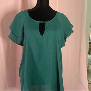 Shein Curve -  Flowy Blouse